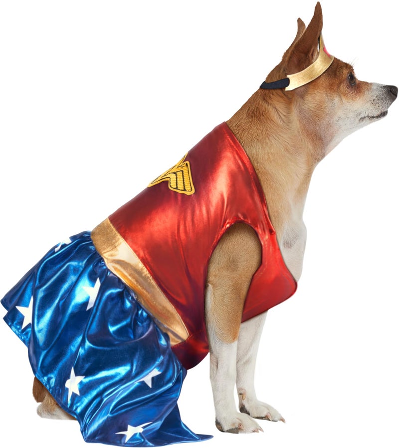 Rubies DC Comics: Wonder Woman Pet Costume for For Dogs or Cats by Rubies, XL - Image 4